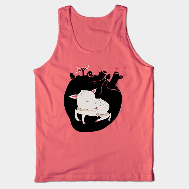 Embrace The Planet and Animals Tank Top by Krize